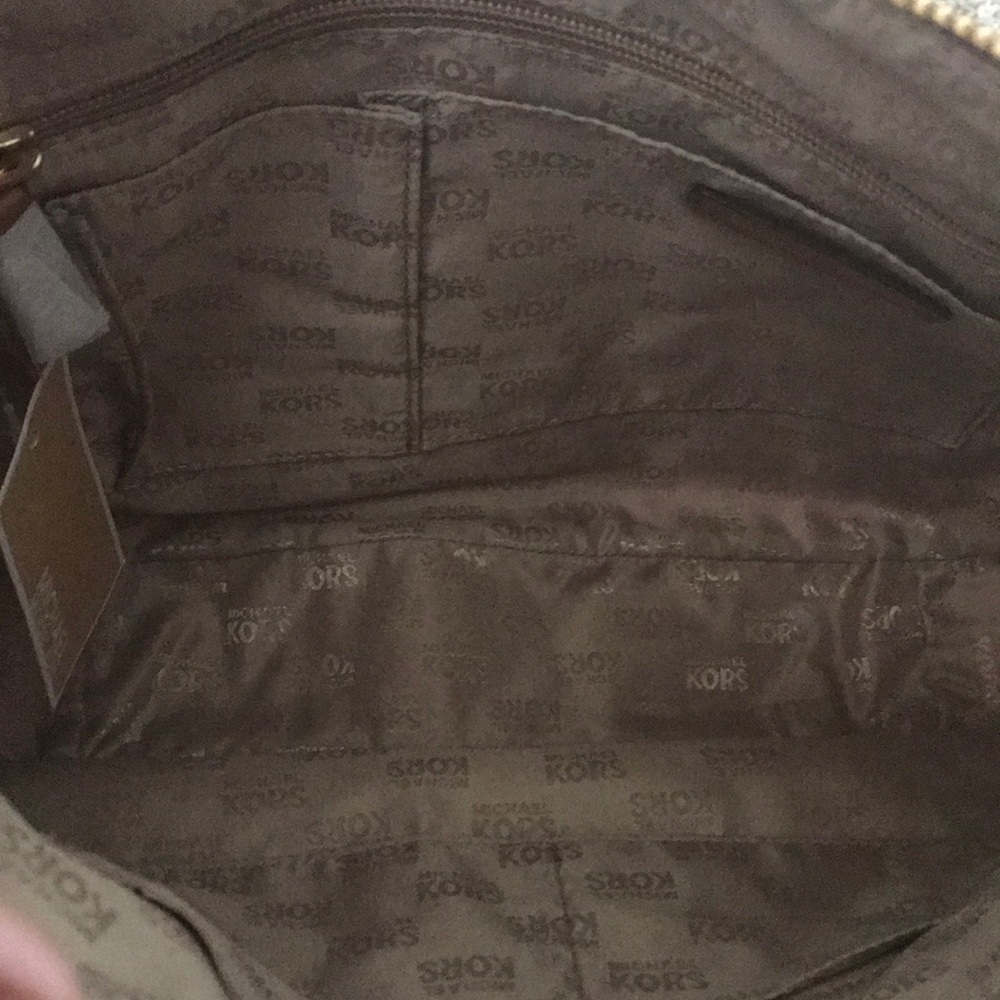 Michael Kors Monogrammed Jet Set Convertible Bag - Picture 6 of 7